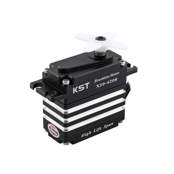 X20-4208 originale KST 46Kgf.cm 0.07sec ingranaggio digitale in metallo senza contatto 6BB HLS motore Brushless Standard per auto RC FPV